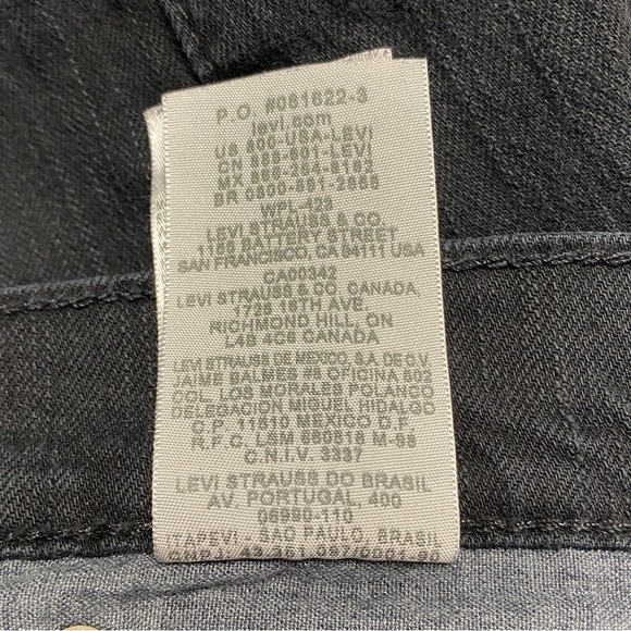 Black Levi’s 511 Vintage Skinny Jeans, 30/32.5” - Picture 9 of 9